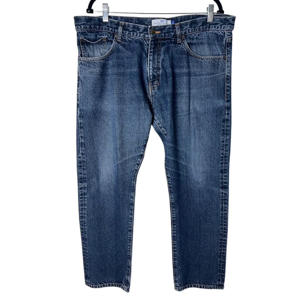 Peter Manning - Men's Classic Denim Blue Jeans‎ 5-Pocket - Sz. 38/29